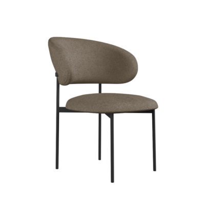 Стул DikLine 201 NS05 CAPPUCCINO, ножки черные