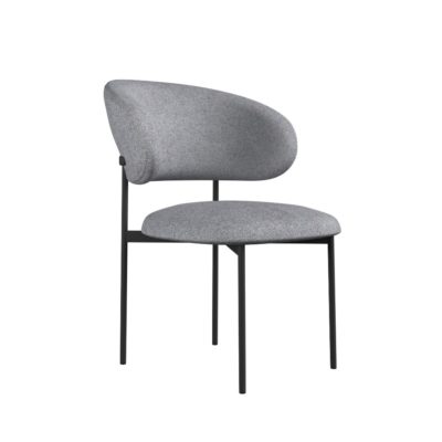 Стул DikLine 201 NS10 GREY, ножки черные