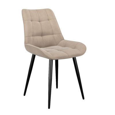 Стул DikLine 206М B03 BEIGE, ножки черные