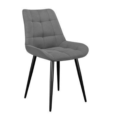 Стул DikLine 206М B22 GREY, ножки черные