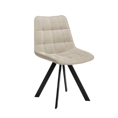 Стул DikLine 229 поворотный, B03 BEIGE, ножки черные