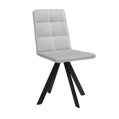 Стул DikLine 230 поворотный B22 GREY, ножки черные