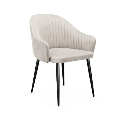 Стул DikLine 440 C103 крем, ножки черные